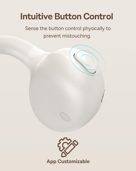 Baseus Bowie MC1 with water splash illustrating IP57 sweat and rain protection