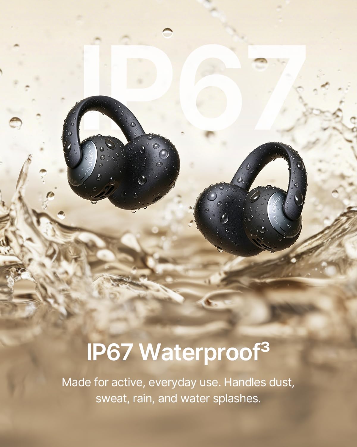 Baseus Bowie MC2 IP67 waterproof protection guards against sweat and rain