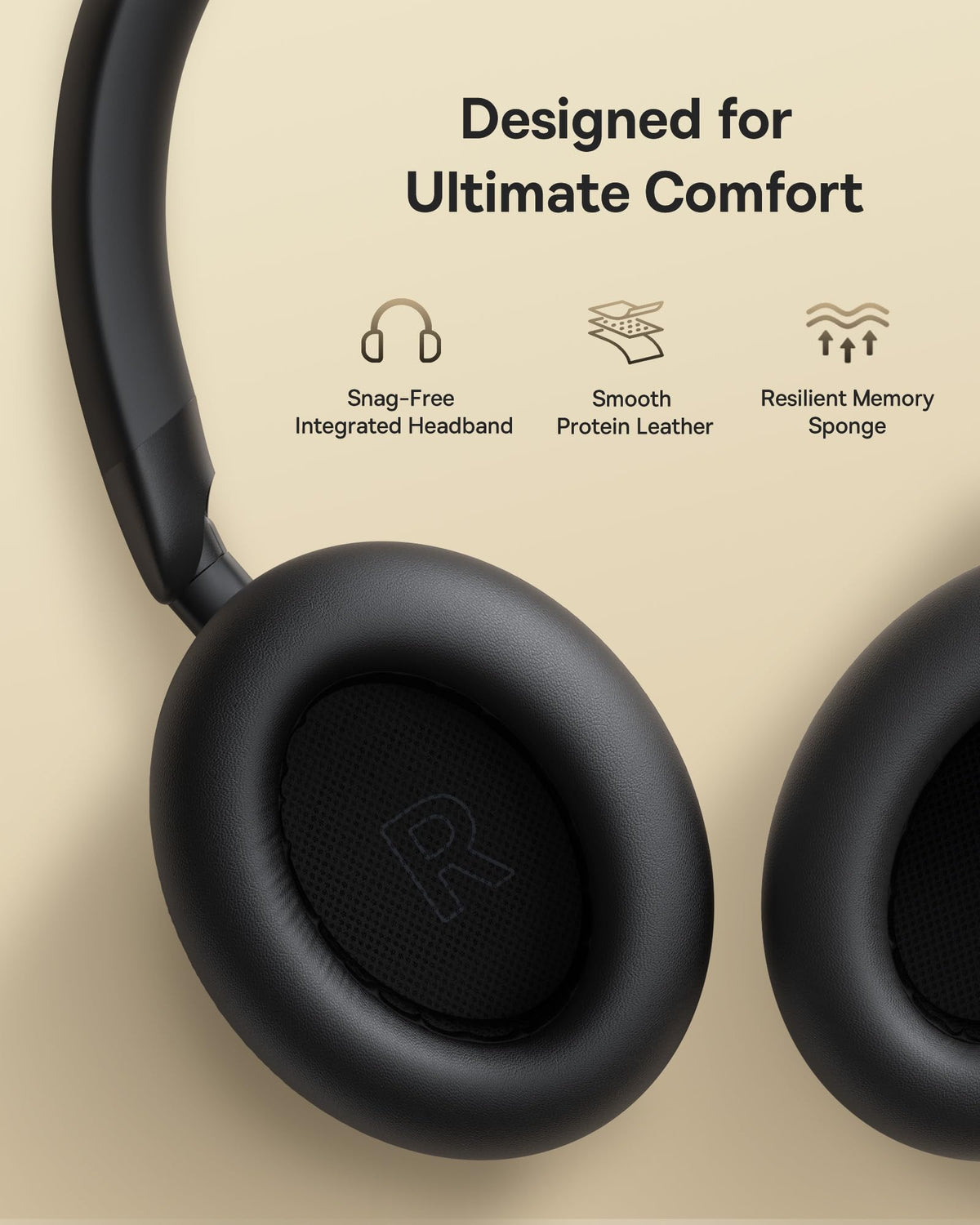 Baseus Bowie MH1 LDAC-ready logo close-up showcases high-resolution wireless audio.