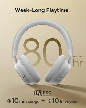 Baseus Bowie MH1 cushioned earcups and headband ensure comfortable all-day wear.
