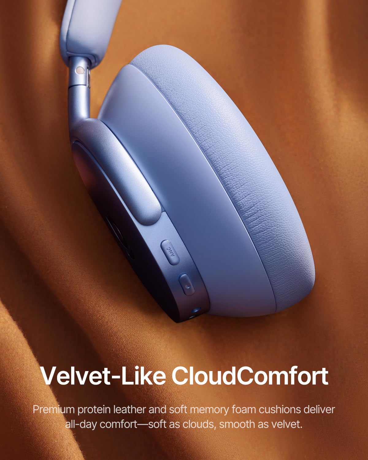 Baseus app interface showing SoundFit personalization for Inspire XH1