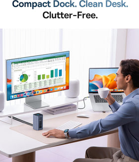 Baseus Nomos Air Mac 12-in-1 Dock shows 10Gbps data transfer