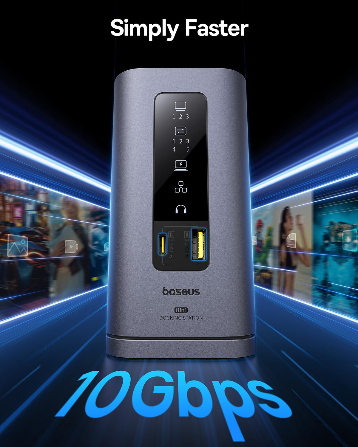 Baseus Spacemate screen-lock button helps protect sensitive information