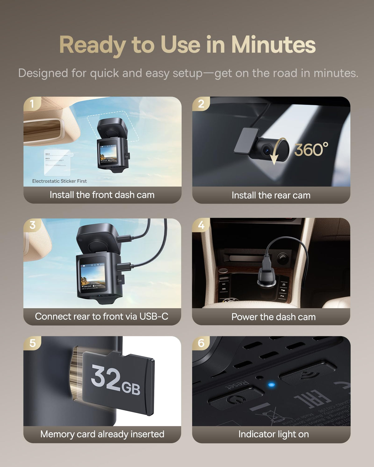 Baseus VD1 Pro voice control enables hands-free camera commands.