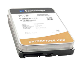 Basicnology Enterprise HDD durability for continuous 24/7 datacenter workloads.