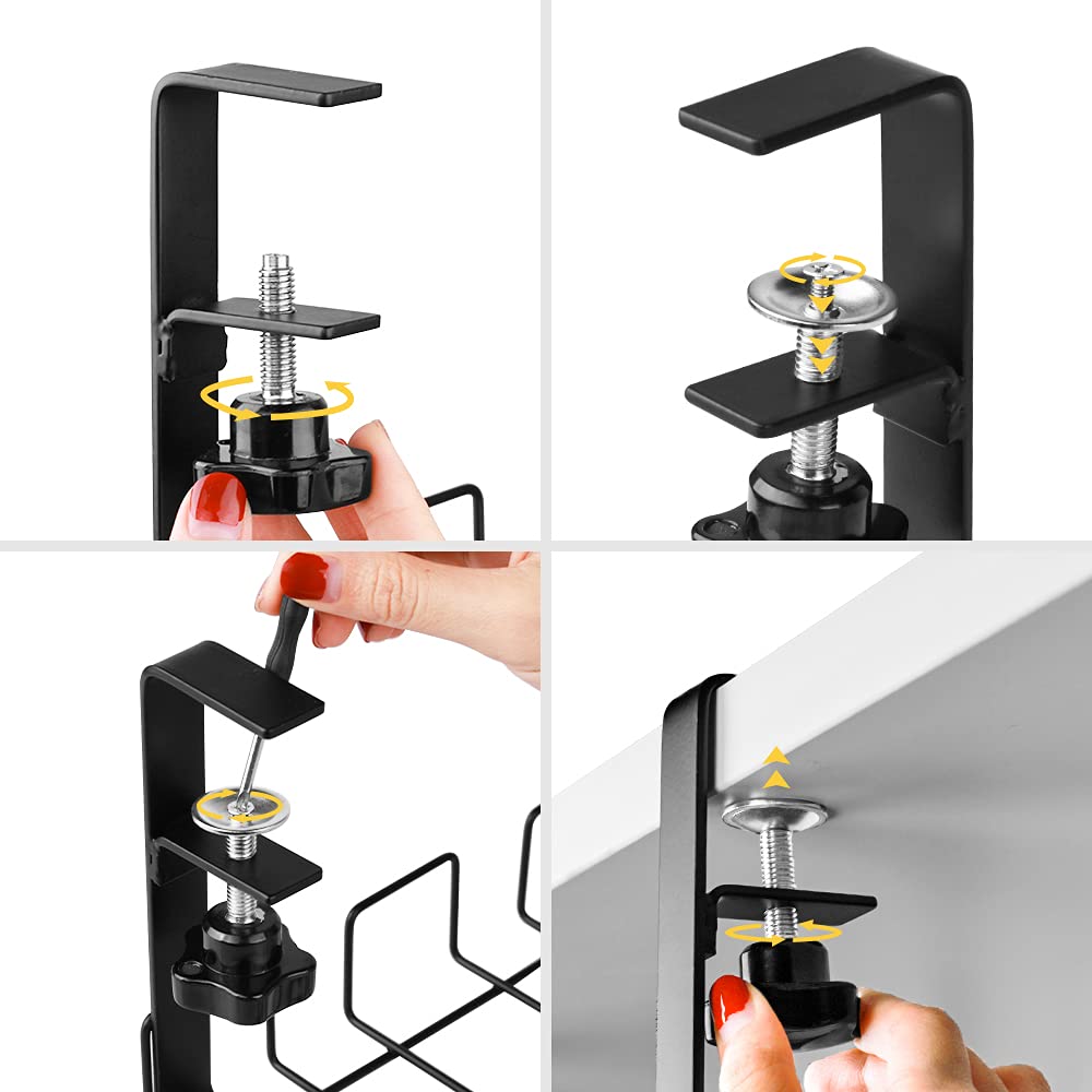 Baskiss open wire design enables easy threading and better airflow.