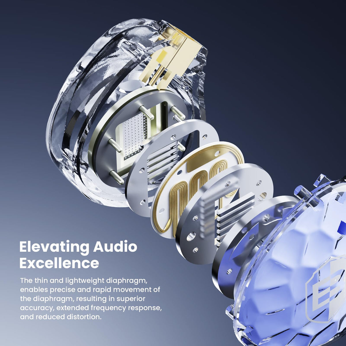 BASN ASONE 14.2mm driver module for expansive soundstage