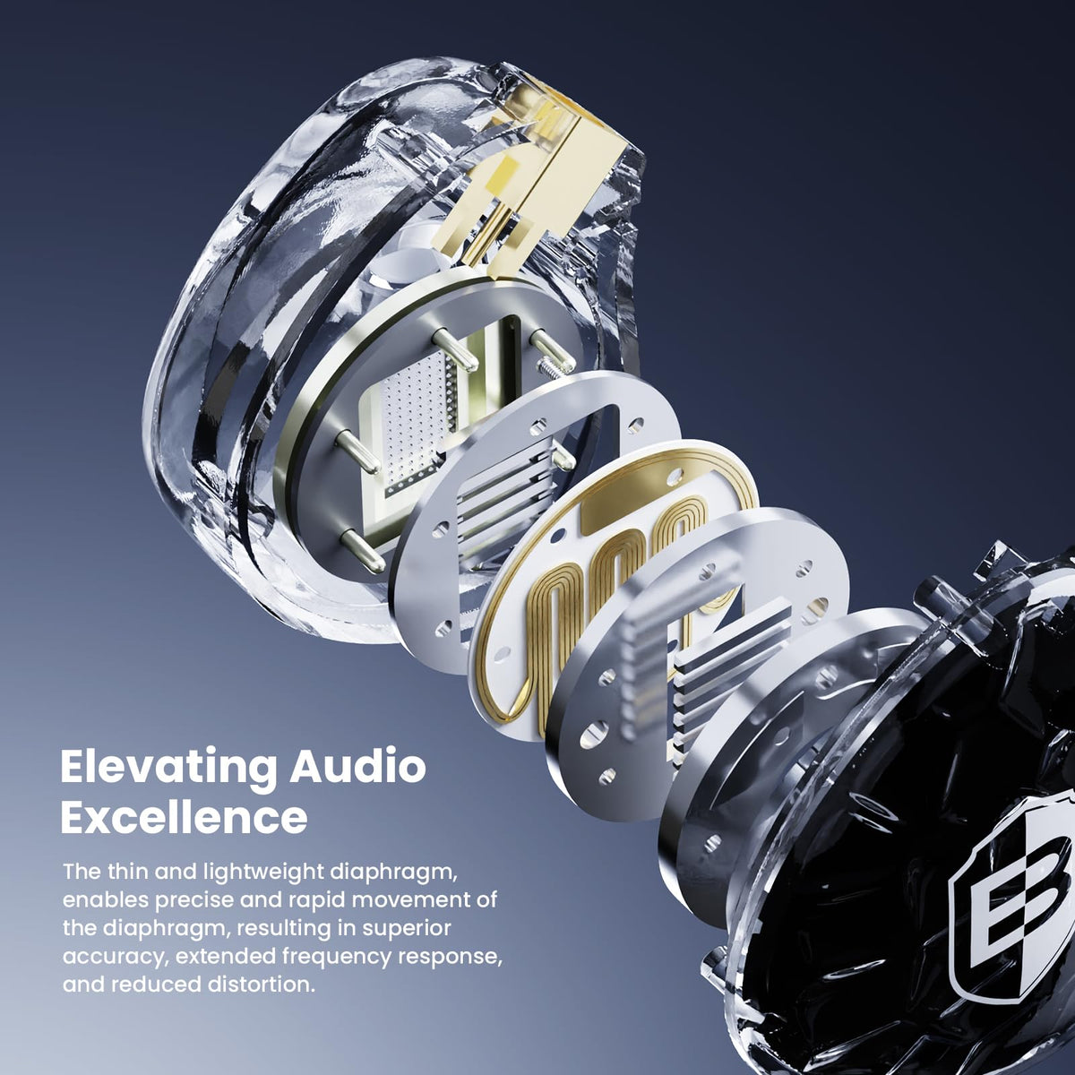 BASN ASONE detachable MMCX cables offer modular setup for stage and studio.