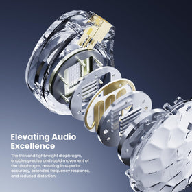 BASN ASONE double-sided array N52 magnet enhances open, transparent sound across frequencies.