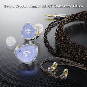BASN ASONE dual MMCX cables with Litz shielding
