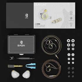 BASN ASONE packaging includes storage box and accessories for convenient setup.