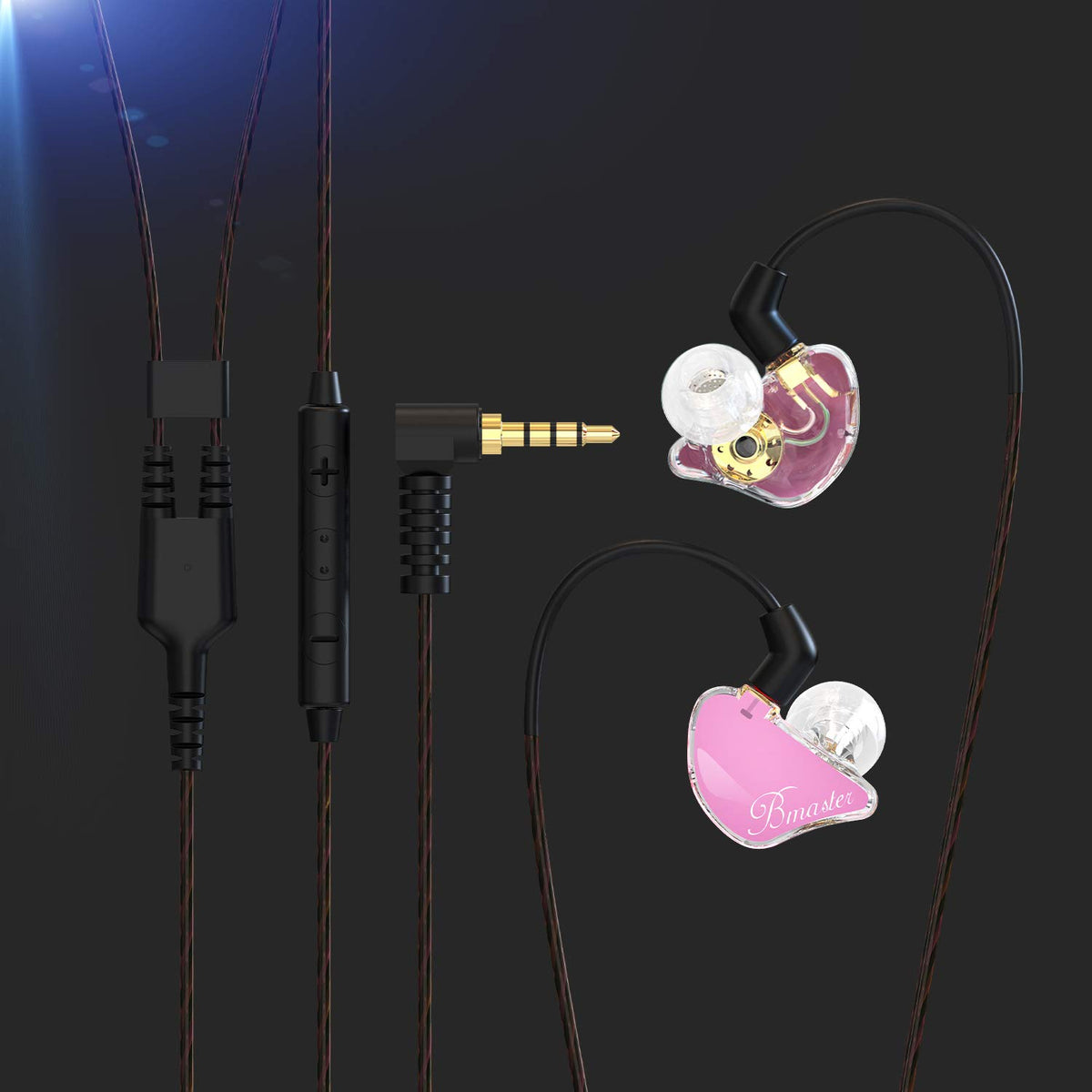 BASN Bmaster comfort-fit in-ear design for long sessions