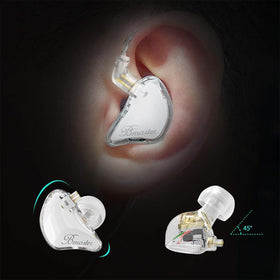 BASN Bmaster detachable 2-pin cable enables quick swaps and longer life.
