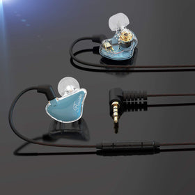 BASN Bmaster detachable MMCX cables blue for easy customization