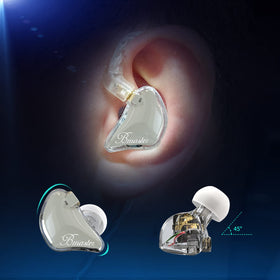 BASN Bmaster detachable MMCX cables rotate for a secure, customizable fit.