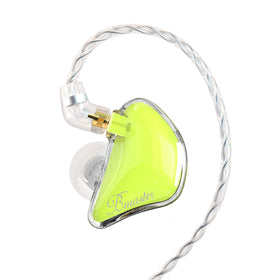 BASN Bmaster earphones front view for portable listening comfort.