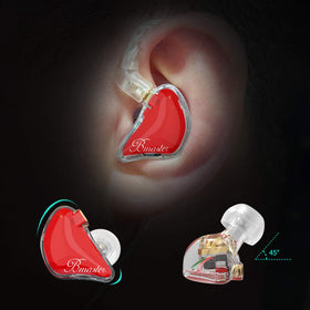 BASN Bmaster in-ear fit demonstrating comfortable, secure wear for long sessions