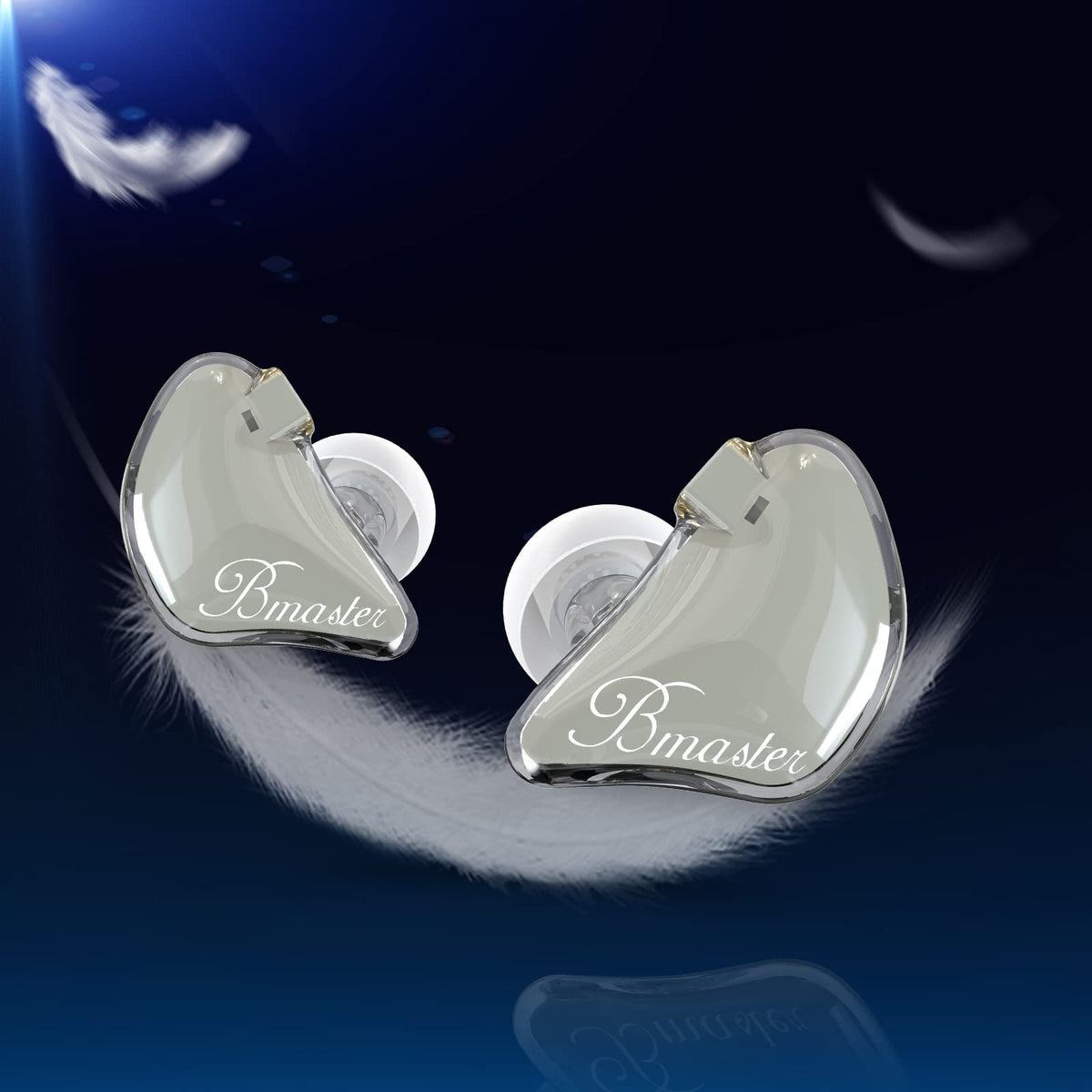 BASN Bmaster ergonomic-fit earphone designed for long sessions and comfort.