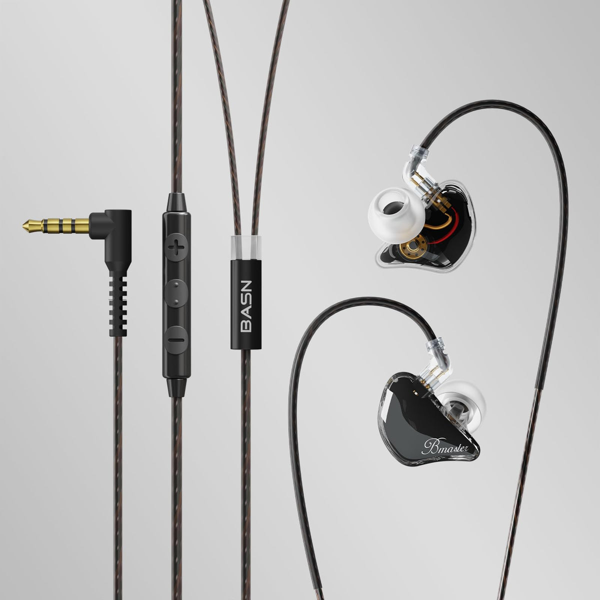 BASN Bmaster ergonomic fit ensures secure wear during live performances.