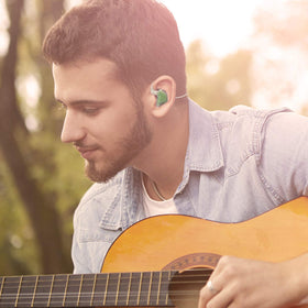 BASN Bmaster in-ear monitor designed for stage use with sound isolation