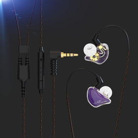 BASN Bmaster detachable MMCX cable enables easy upgrades and secure wear.