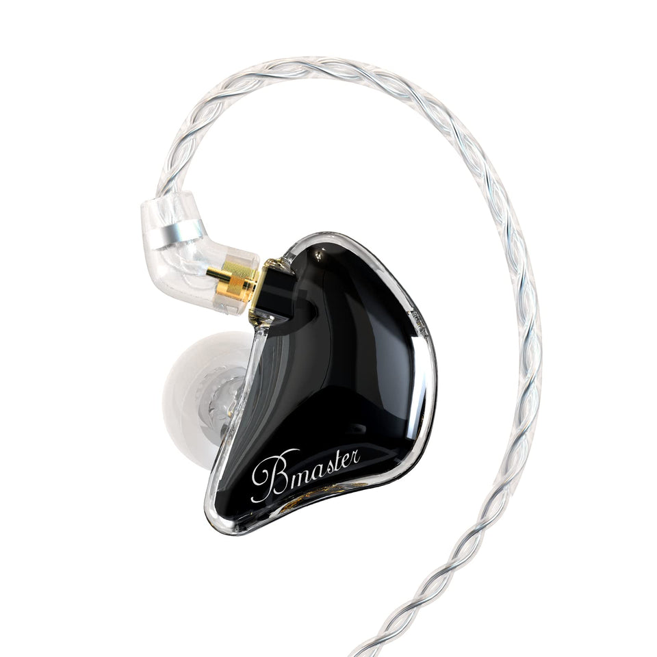 BASN Bmaster front view in black for premium stage listening