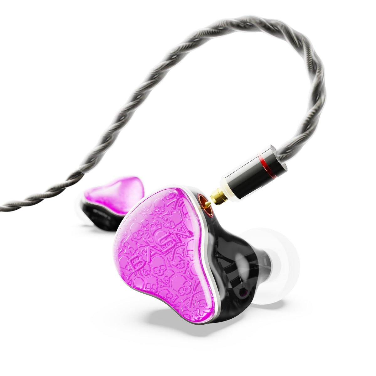 BASN Bmaster5 with DLC diaphragm delivers quick bass and clear highs for precise monitoring.