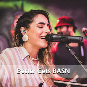 BASN Bmaster5 mic cable included for mobile use and calls