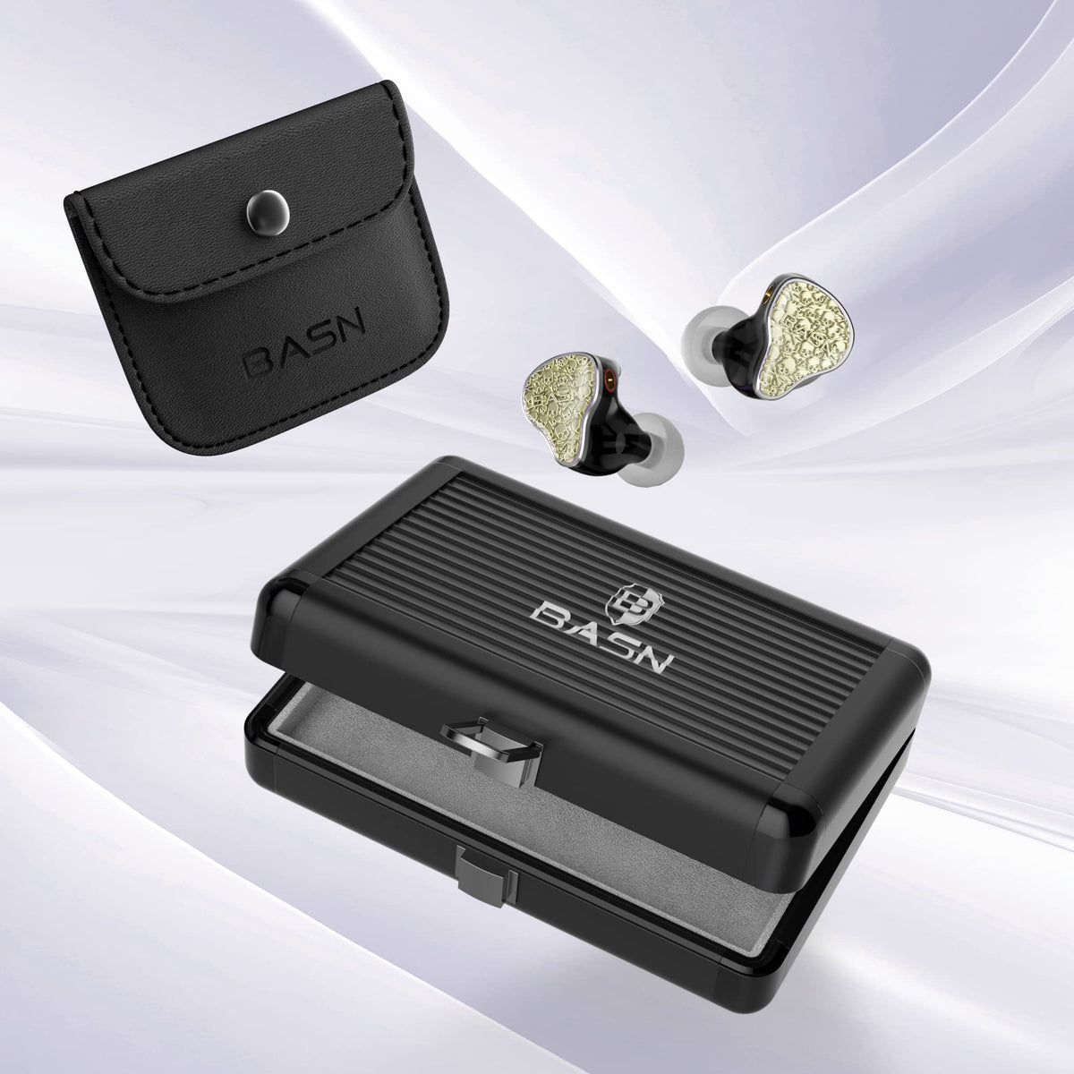BASN Bmaster5 mic cable with inline volume aids mobile use and control.