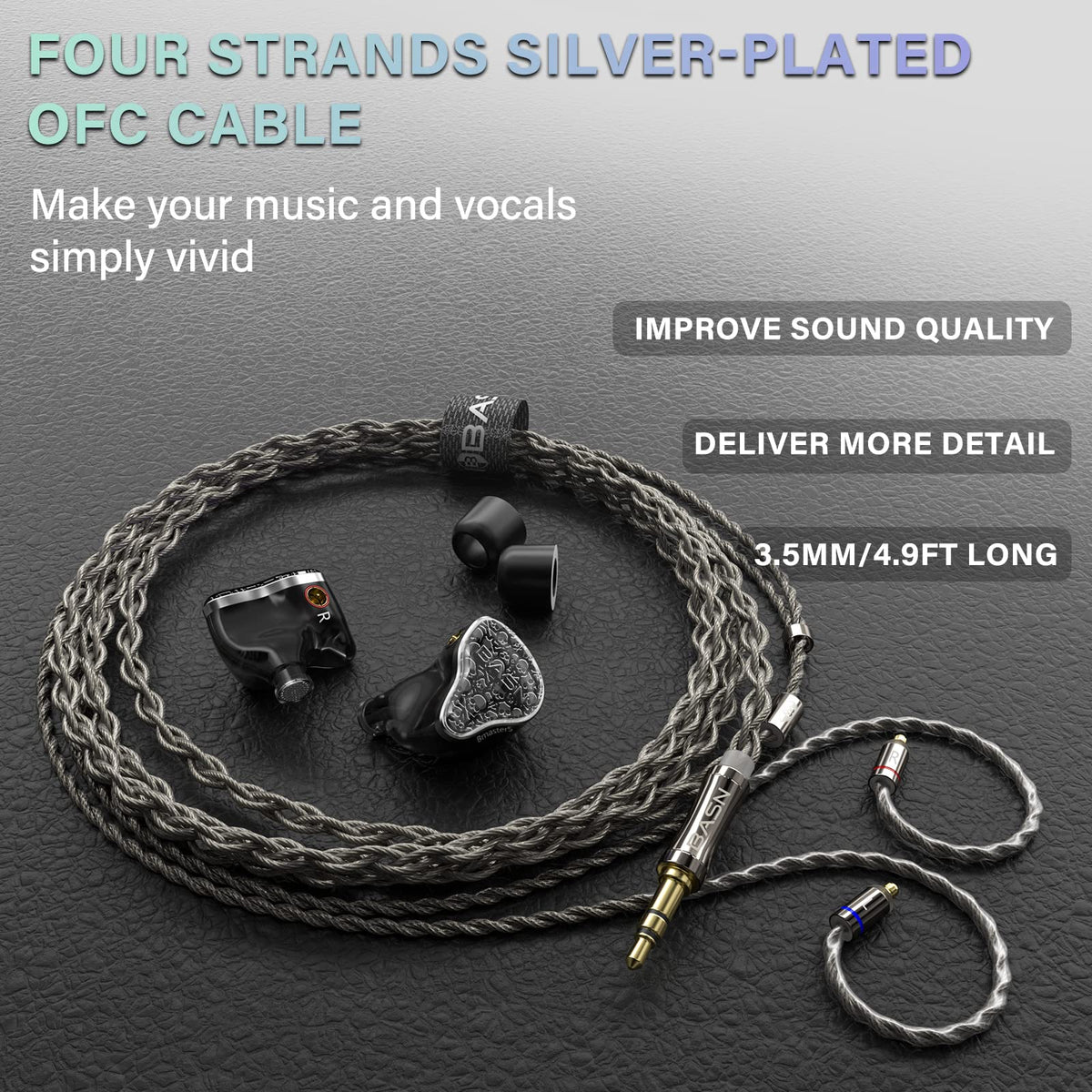 BASN Bmaster5 isolates external noise for focused listening in rehearsal rooms.