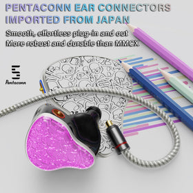 BASN Bmaster5 pentaconn connector reduces resistance for stable, high quality connections.