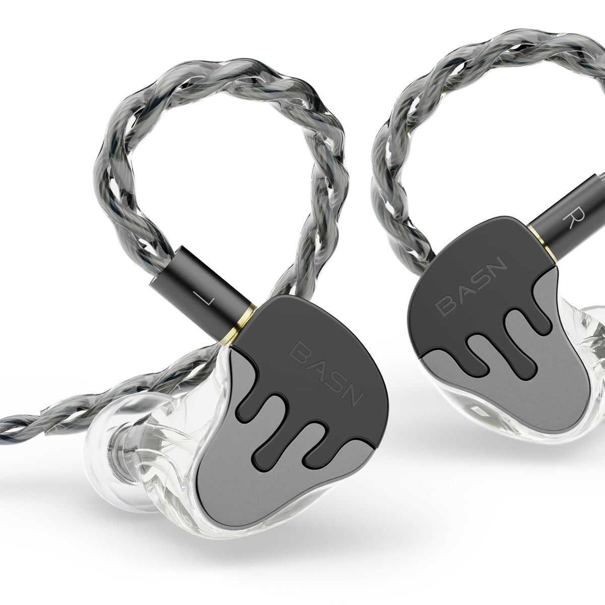 BASN BmasterX hybrid 6-driver earphones for stage monitoring