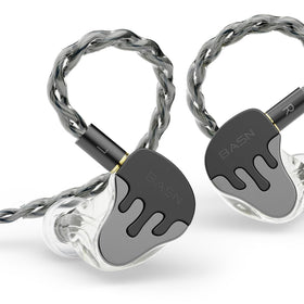 BASN BmasterX hybrid 6-driver earphones for stage monitoring