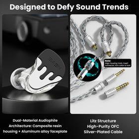 BASN BmasterX piezo tweeters provide ultra-detailed highs for cymbals.