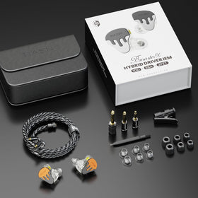 BASN BmasterX seven fit tips layout ready for customized fit and isolation