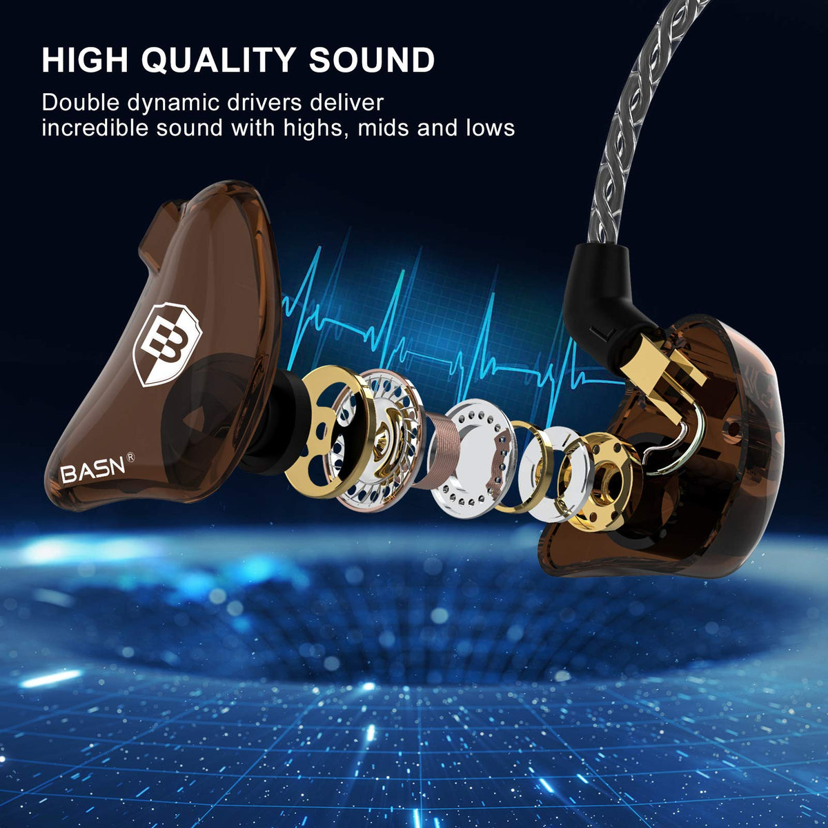BASN Bsinger BC100 noise isolation blocks ambient sound.