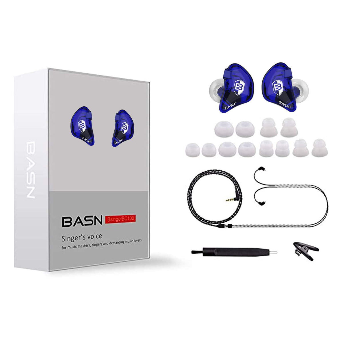 BASN Bsinger BC100 universal fit with multiple sleeve sizes.
