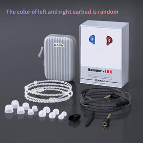 BASN in-ear monitors on a performer in a live stage setting showcasing isolation benefits