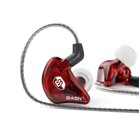 BASN Bsinger PRO front view in red showing compact shell and comfortable fit