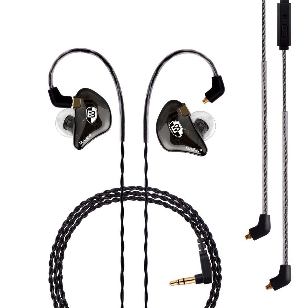 BASN Bsinger PRO front view showing earbud shape and balanced sound