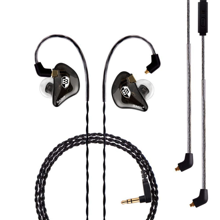BASN Bsinger PRO front view showing earbud shape and balanced sound