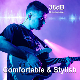 BASN Bsinger PRO worn in ear demonstrating comfortable long-wear fit