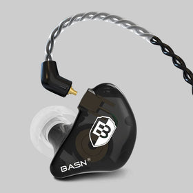 BASN MMCX cable and connector image showing easy replacement advantage