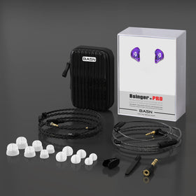 BASN Bsinger PRO on-stage lifestyle shot highlighting isolation for focus