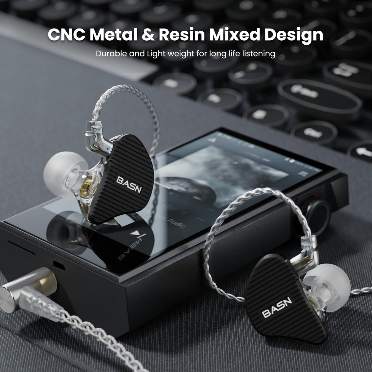 Ergonomic BASN Mix-PD design for a secure, comfortable fit during sessions.