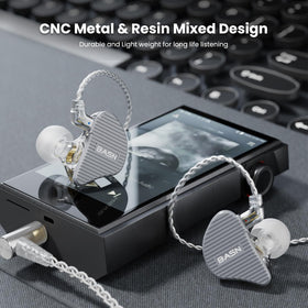 BASN Mix-PD wide compatibility shot shows versatility with portable players and smartphones.