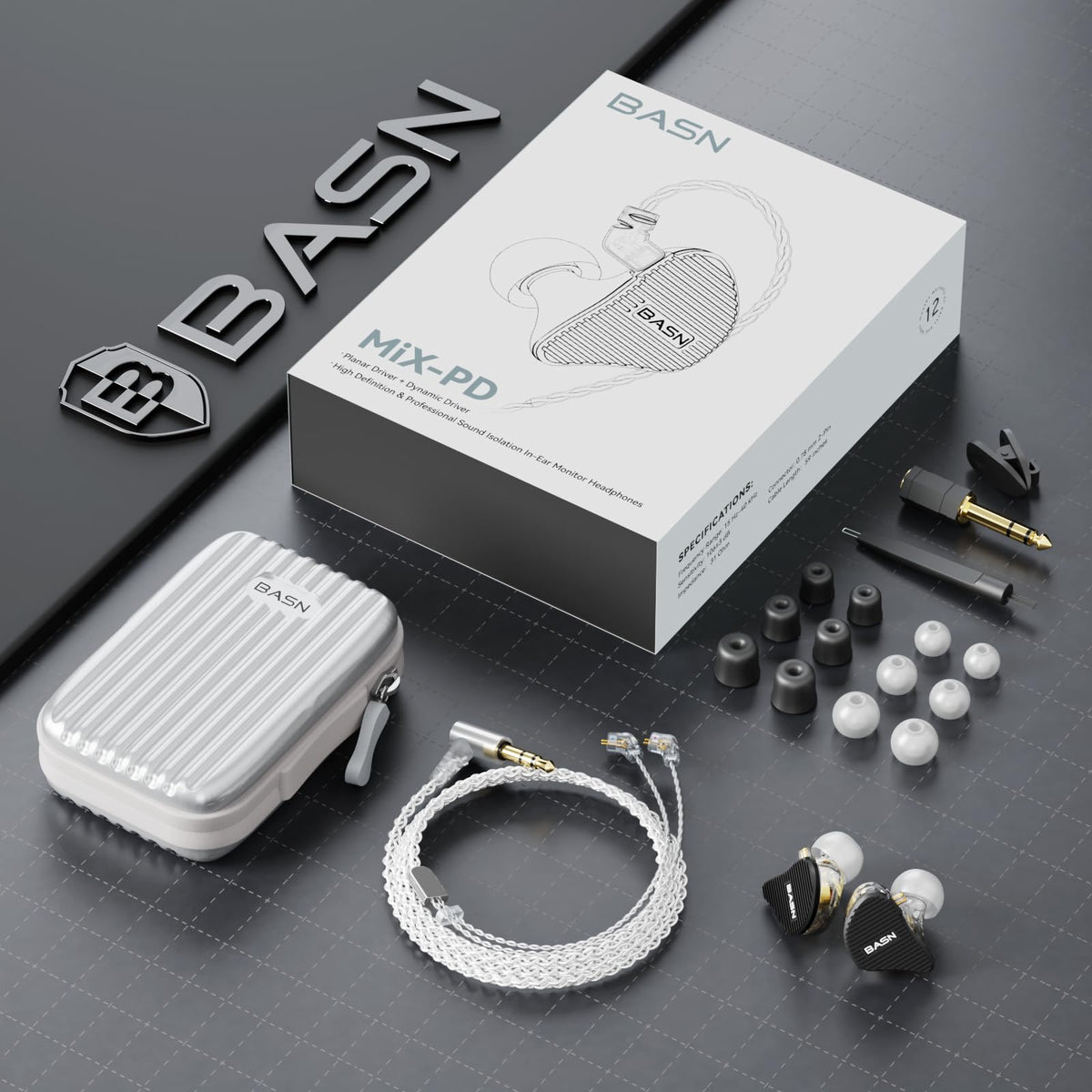 BASN Mix-PD compatibility with smartphones, players, and pro gear for versatility.