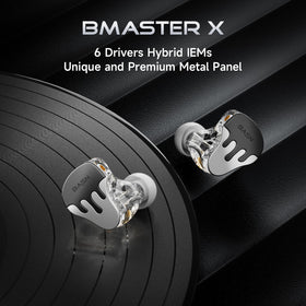 Basnlife BmasterX 8mm dynamic driver delivers punchy bass for live performances.