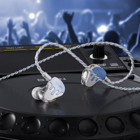 BASNLIFE BmasterX earhooks and shirt clip secure fit during performances.