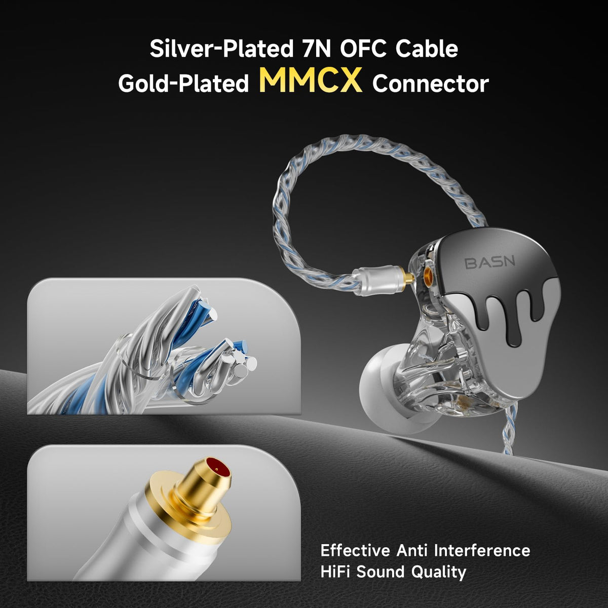 Basnlife BmasterX piezo transducers reveal ultra-high detail up to 20kHz.